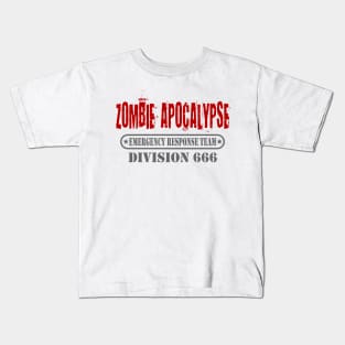 Zombie -DIVISION 666 Kids T-Shirt